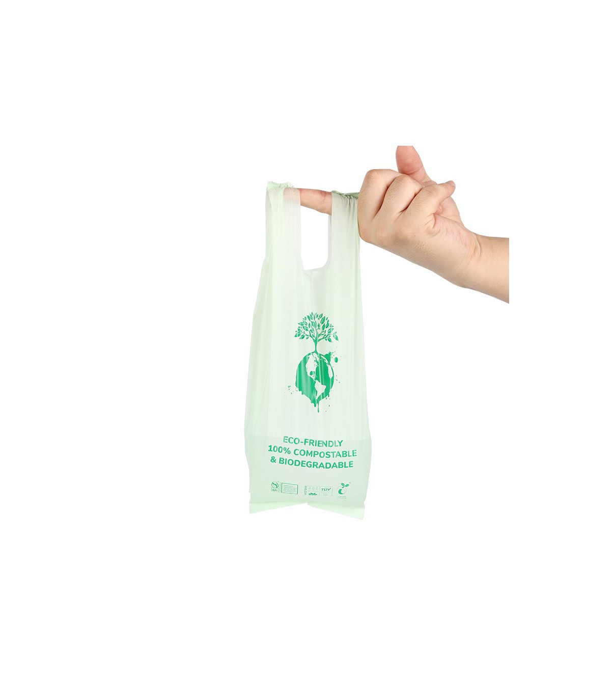 Garbage Bags - Bio plastic(PLA)- Ecosphere 100% Biodegradable Eco-friendly  (15 Units) - Ecosphere